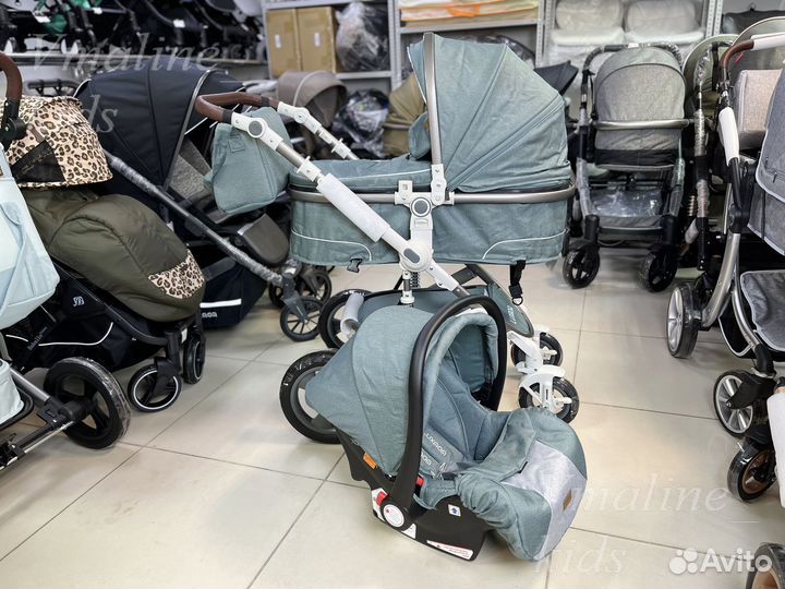Коляска трансформер 3 в 1