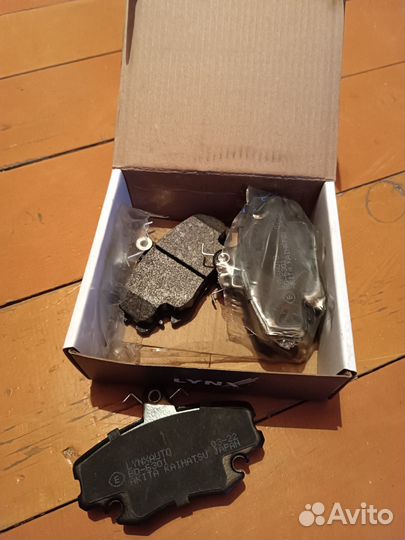 Тормозные колодки LADA largus кросс