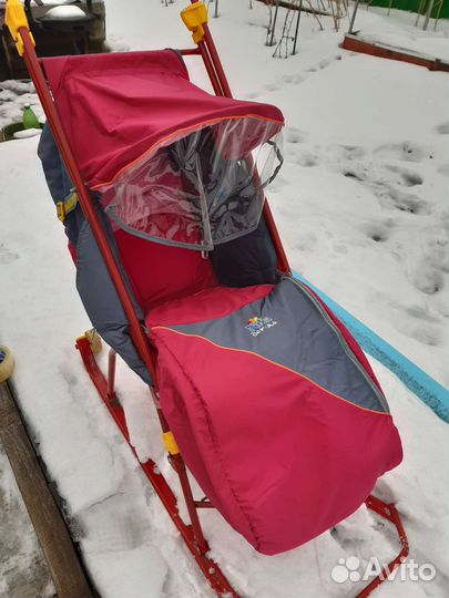 Санки коляска