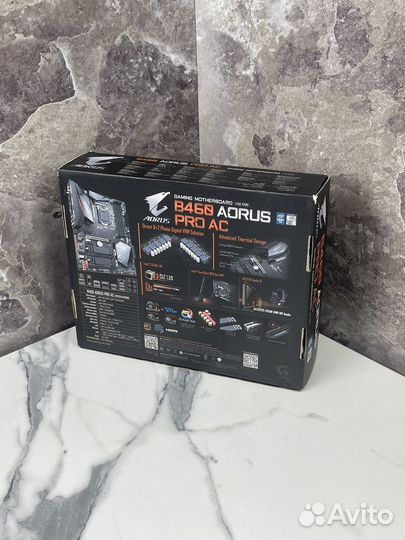 Материнская плата Gigabyte B460 aorus PRO AC