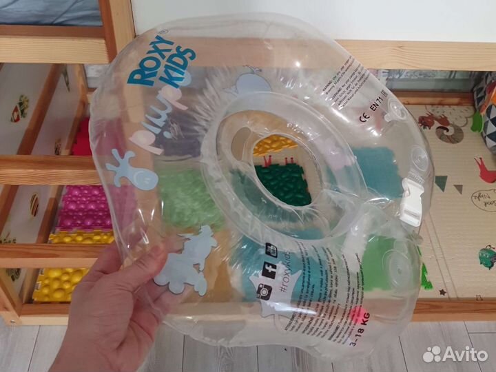 Круг надувной на шею для купания