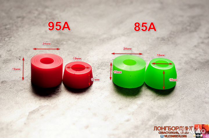 Необходимые комплектующие для лонгборда скейтборда