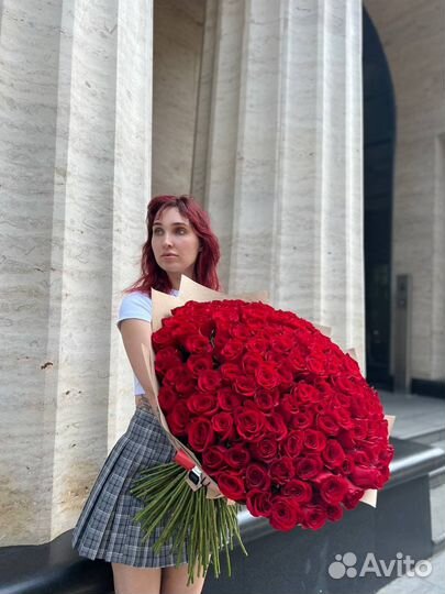 Роза 151 красная