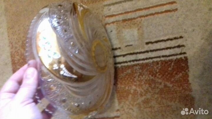 Хрустальная ваза для фруктов