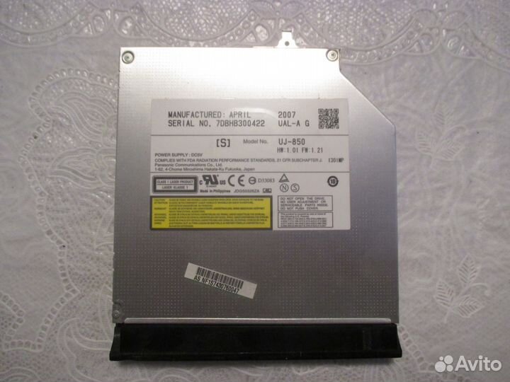 DVD привод ноутбука UJ-850