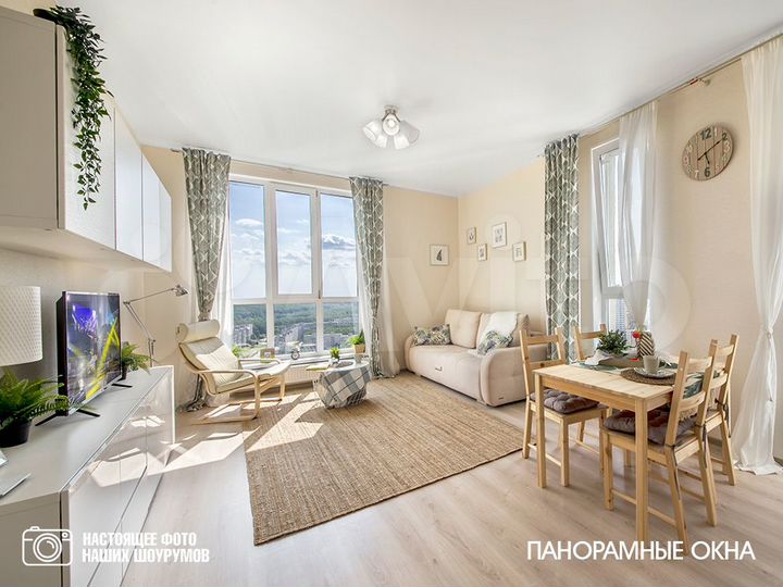 2-к. квартира, 44,4 м², 12/25 эт.