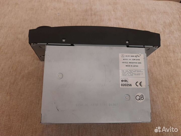 Магнитола штатная на Mercedes