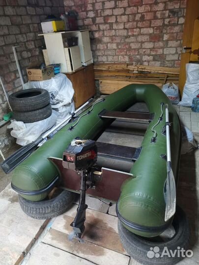 Фрегат М280 и мотор Tohatsu M 3.5 B2