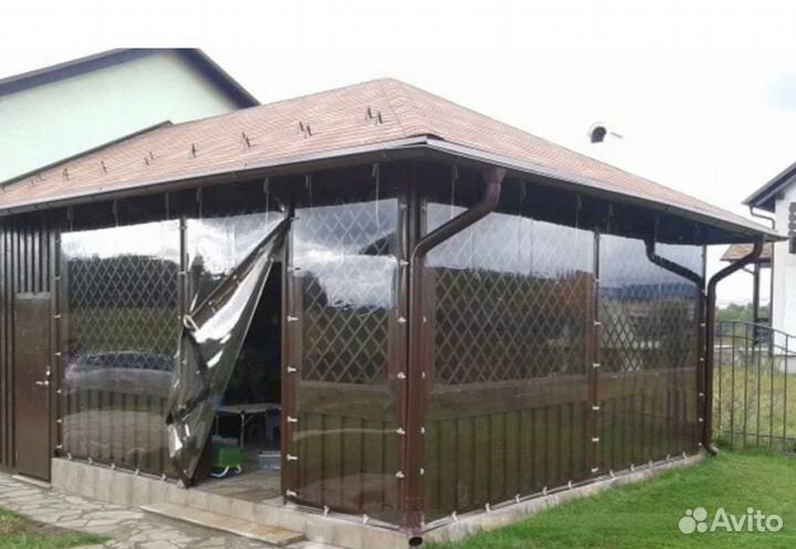 Тенты, полога, шторы из брезента и пвх