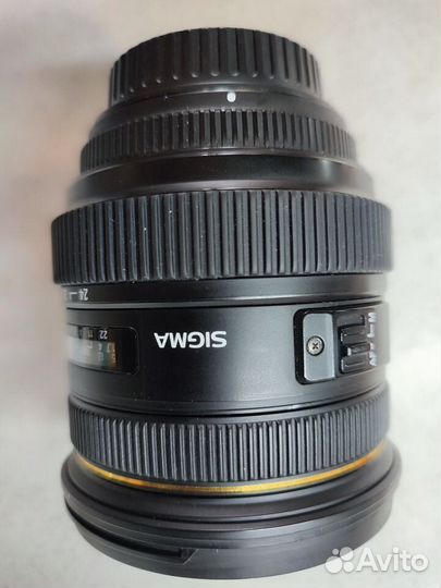 Sigma 24-70mm f2.8 if EX DG HSM (диафрагма)