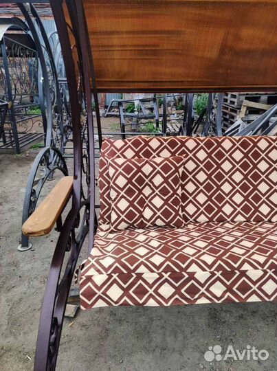 Садовые качели подвесные