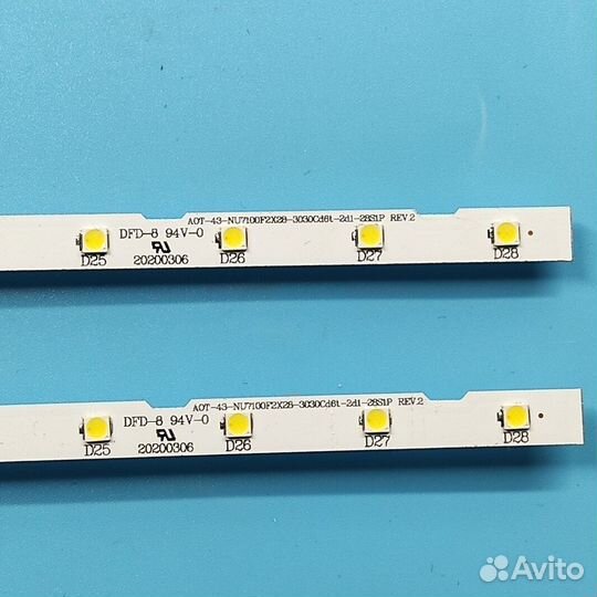 Подсветка для телевизора Samsung 43