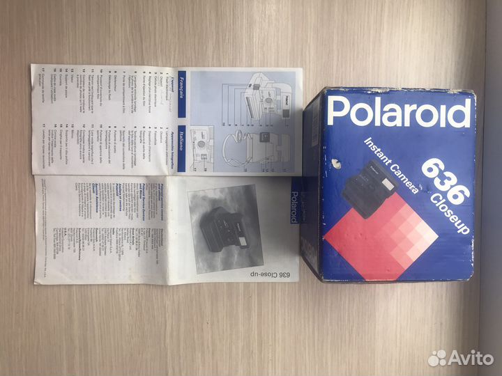 Фотоаппарат polaroid Close Up 636 UK