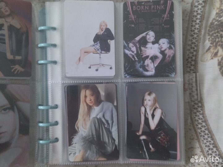 Карты K-pop (stray kids, BTS, Black pink)