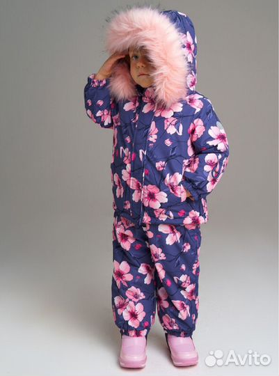 Зимний комплект для девочки, 92 размер