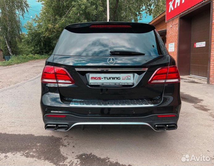 Комплект обвеса Mercedes GLE w166 стиль 63 AMG