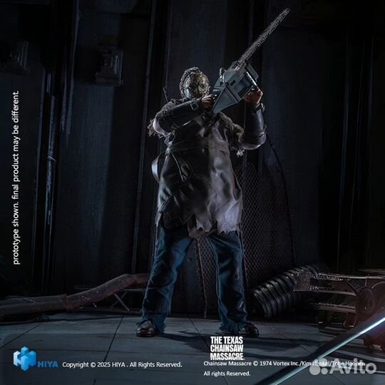 Фигуркк 1/12 Кожаное лицо от Hiya toys