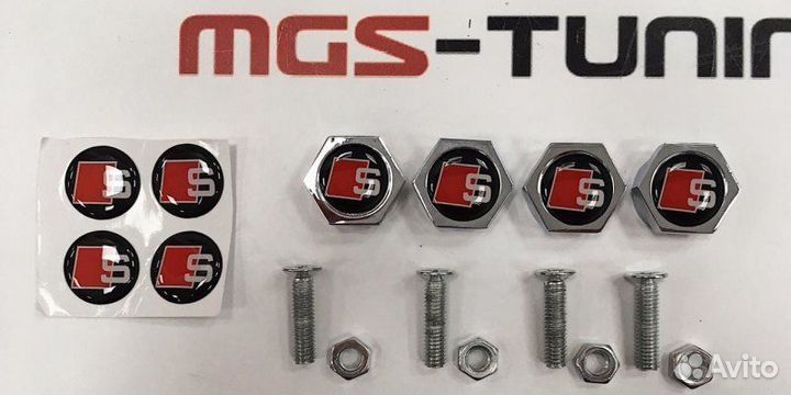 Болты крепления номеров Audi S-Line