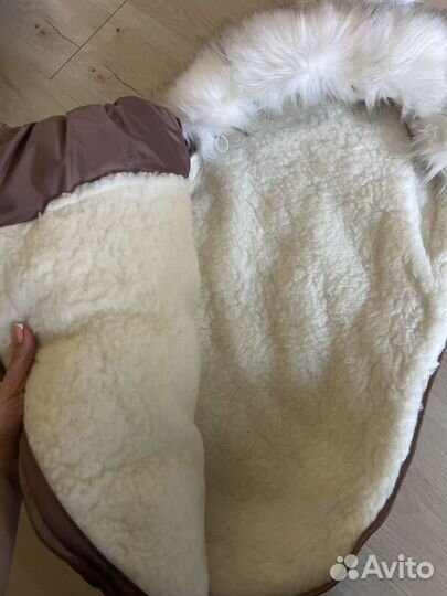 Конверт на выписку зимний