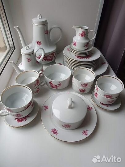 Сервизы- столовый Корея, чайн. гдр и другие СССР