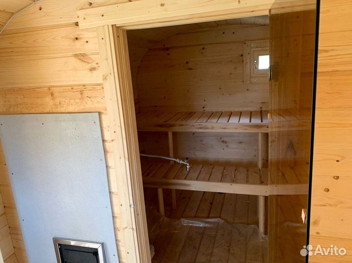 Баня-бочка от производителя