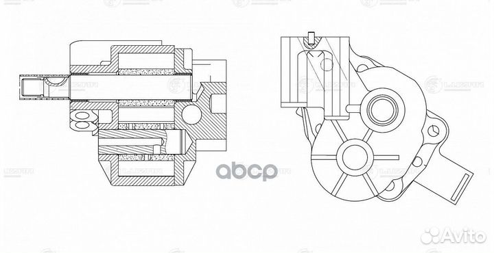 Маслонасос /кам./ Евро-3 (без шестерни) LOP 0737