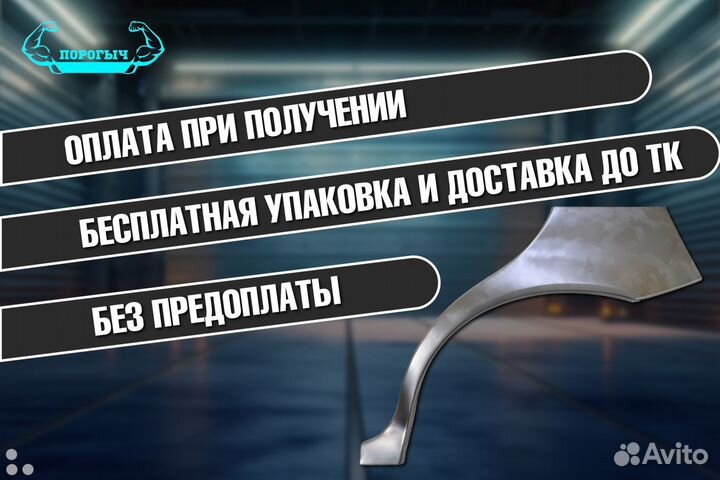 Арка Hyundai Starex H100 правая