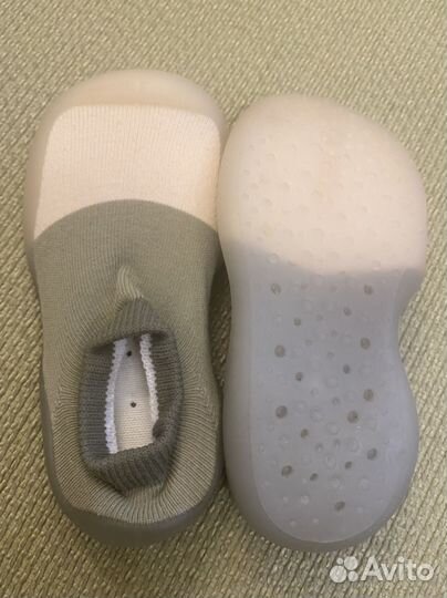 Тапочки носочки на силиконовой подошве