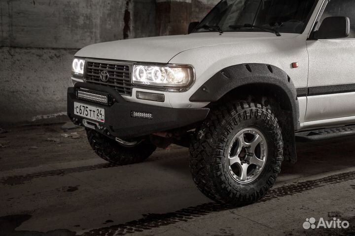 Бампер силовой передний STC Toyota Land Cruiser 80