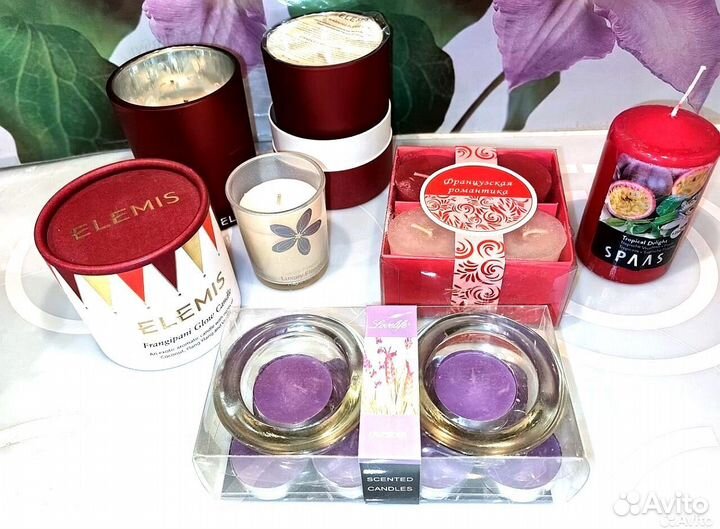 Ароматические свечи Elemis, spaas, IKEA, luxury