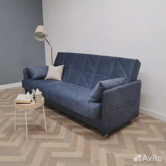 Диван Ниорт с тонкими подлокотниками (пружинный)