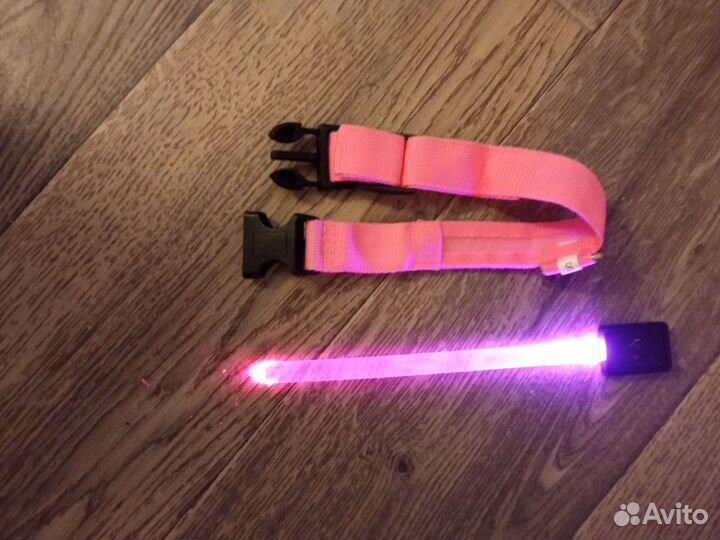 Светящийся ошейник для собак