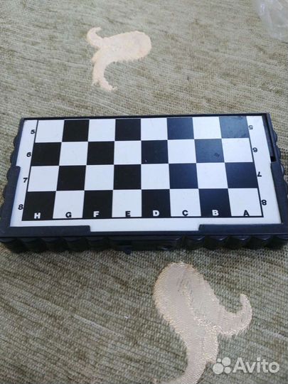 Винтажные шахматы/шашки пластик, СССР