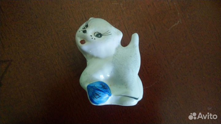 Кошка котик кот котенок коллекция фарфор
