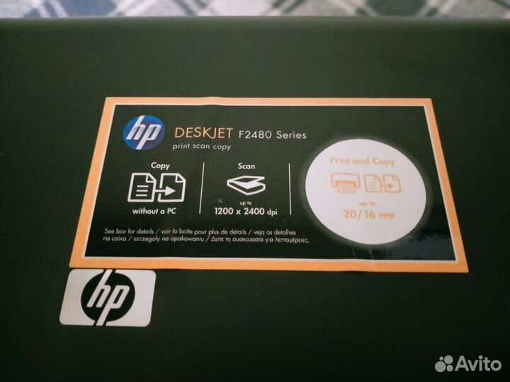 Принтер струйный HP Deskjet F2480 Series