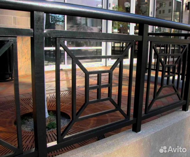 Ограды из металла Модель № 1128