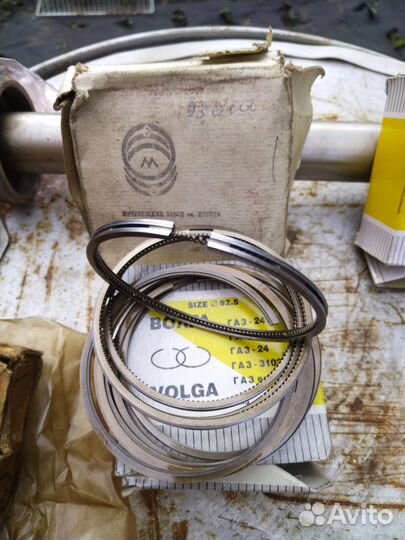 Кольца на волгу газ 24