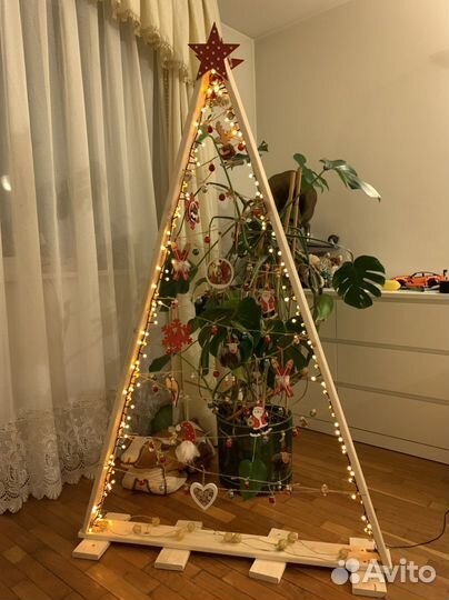 Самодельная новогодняя ёлка