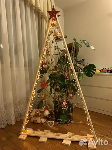 Самодельная новогодняя ёлка