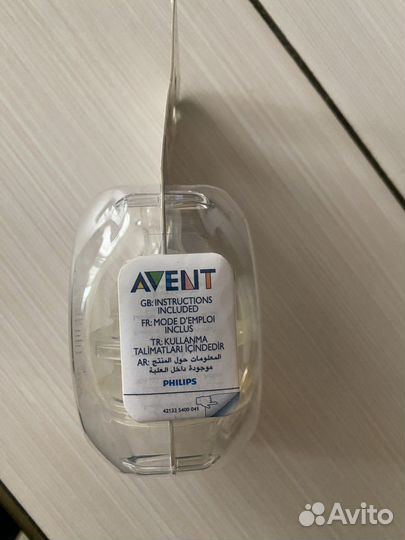 Соски на бутылочку avent anti colic