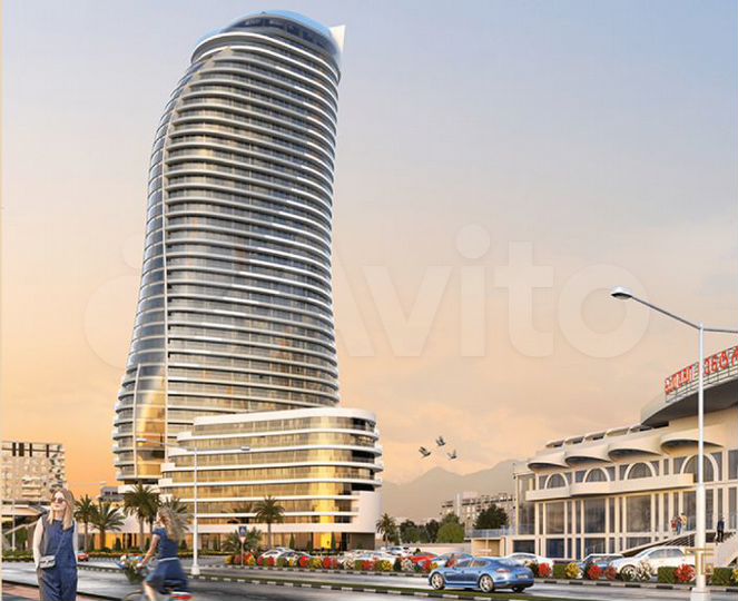 Квартира-студия, 38 м² (Грузия)