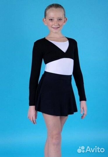 Т 9.03 Топ для девочек черный (152-80-63 / 12 лет)