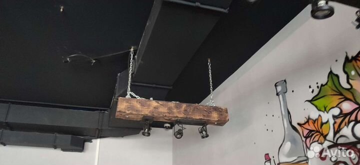 Люстра в стиле лофт