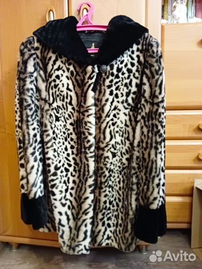 Полушубок мутоновый женский