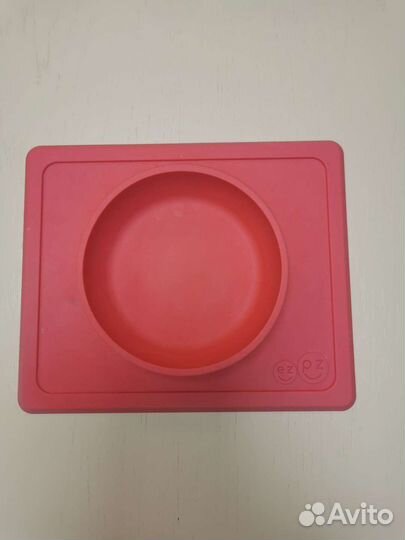 Тарелка силиконовая для прикорма, не скользящая