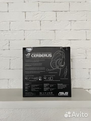 Новые Игровые наушники Asus Cerberus