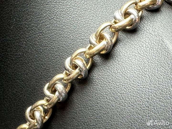 Золотая цепь 585 пробы массой 17.05 грамм (45см)