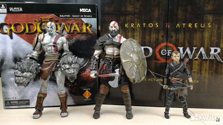 Фигурки God of War, фигурка Кратос Бог Войны