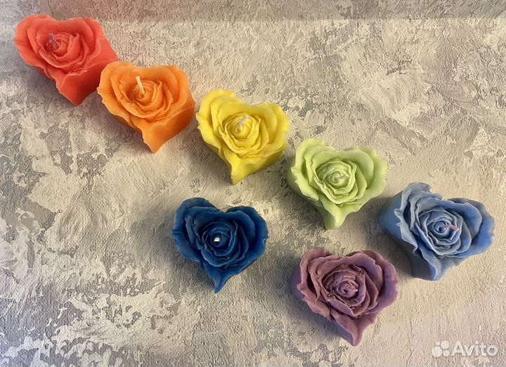 Свечи для работы с чакрами набор