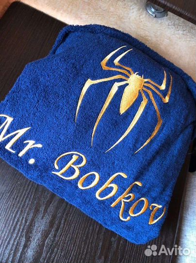 Халат с именной вышивкой